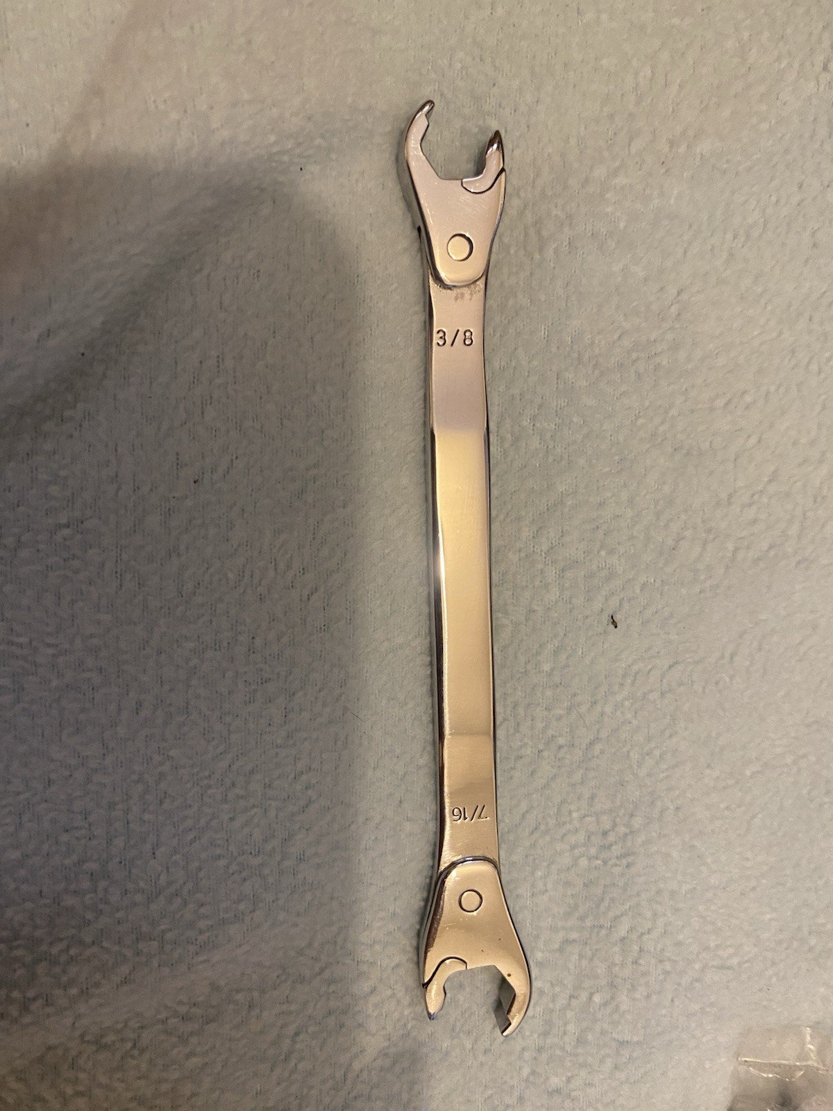 EZ Wrench SAE Standard 3/8, 7/16 Open-End Ratchet
