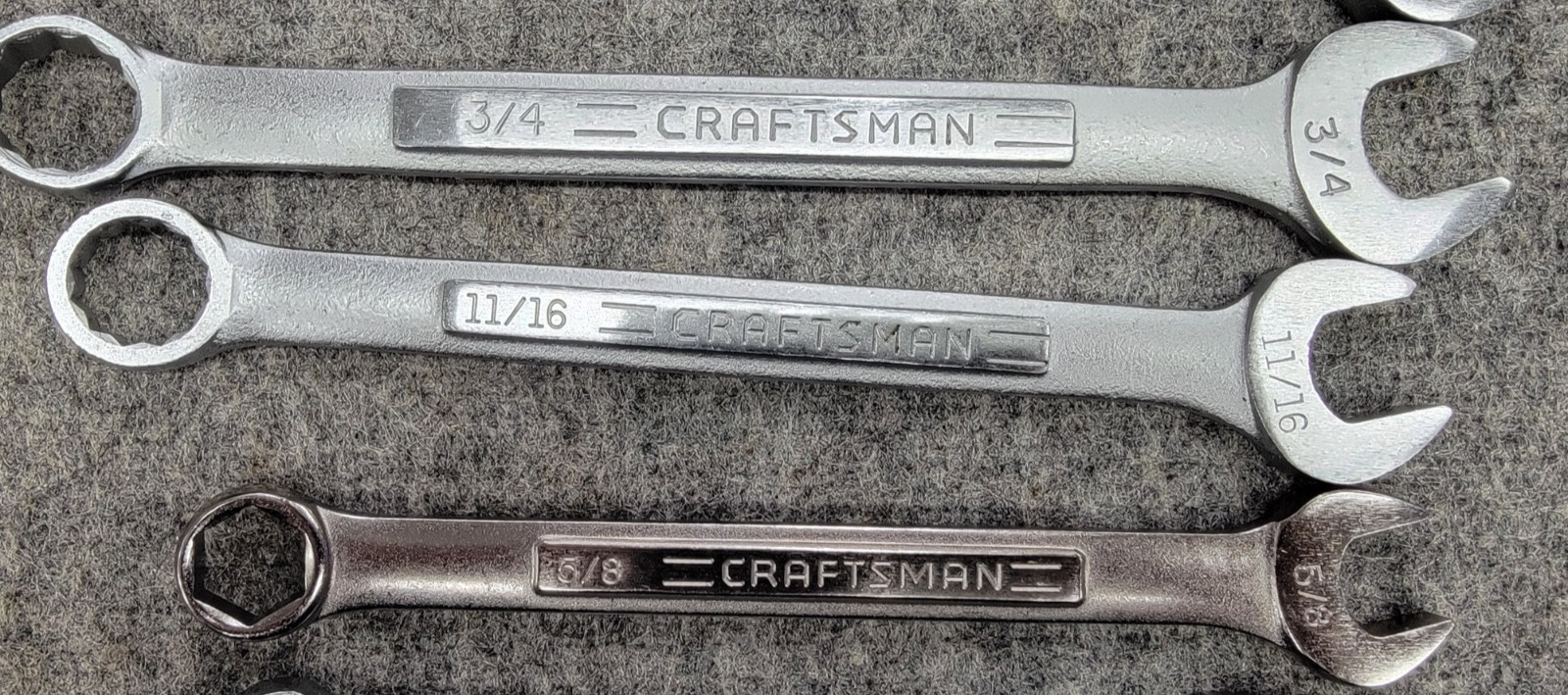 Set Of 14 SAE Craftsman Combination Wrenches 12 And 6 Point New/Other