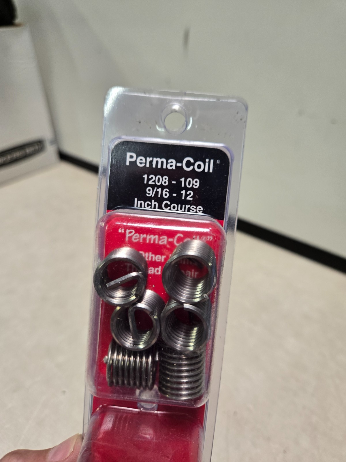 9/16-12 SAE UNC Thread Repair Kit 1208-109 Perma Coil USA Fits Heli