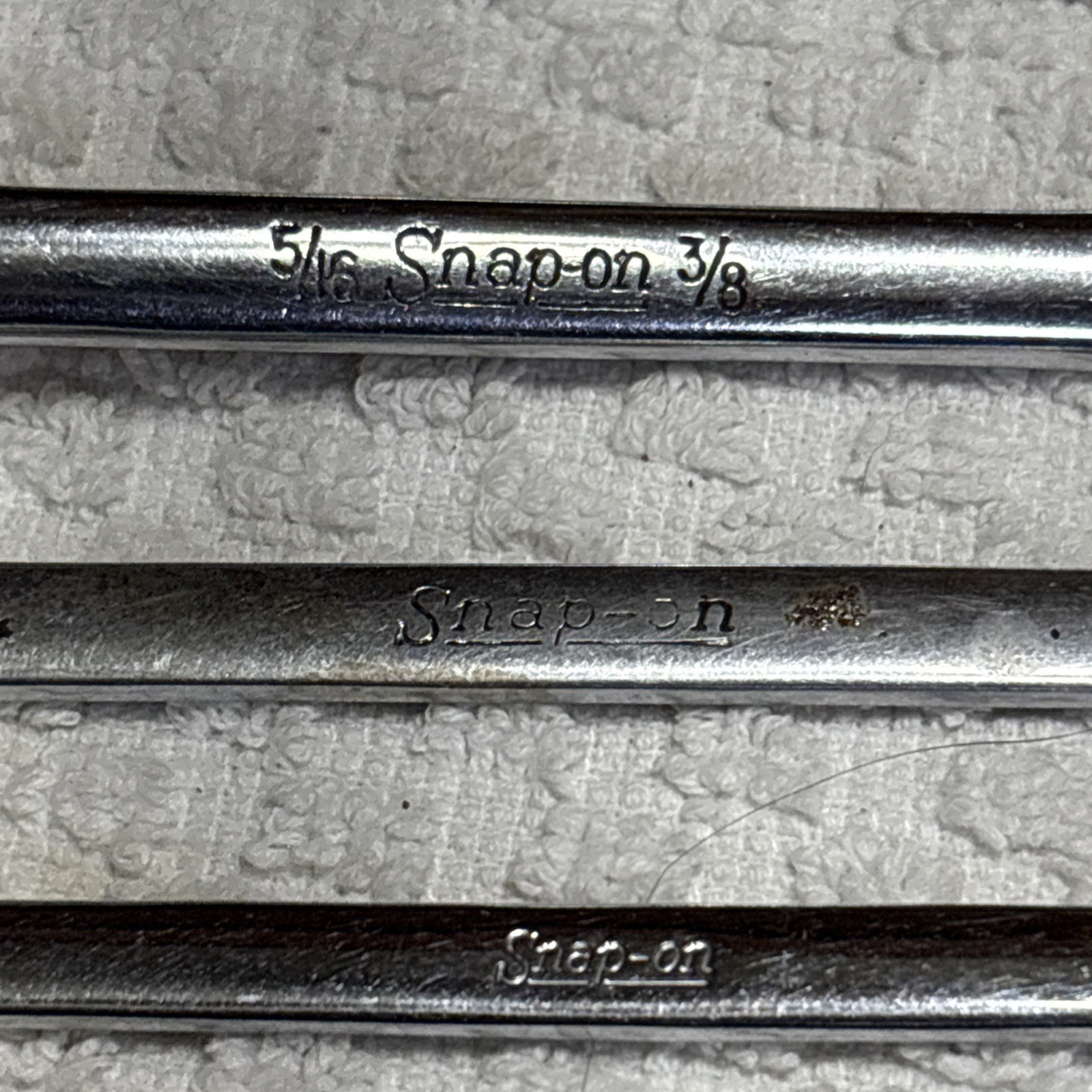 Snap On Wrenches and Double Box End Set Pat 3273430 Various Sizes 7pcs