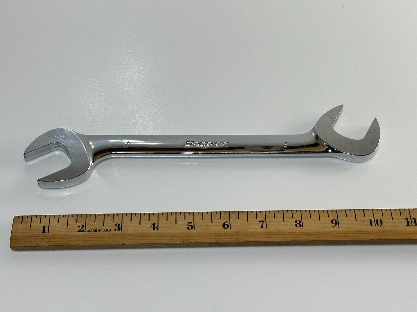 Snap-On Tools USA VS32A 1″ SAE Chrome Four-Way Angle Head Open-End Wrench