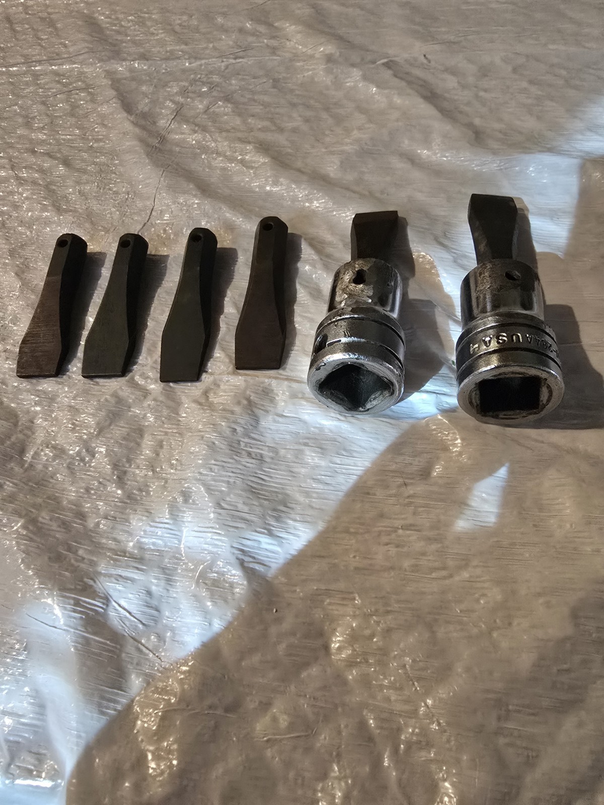 Snap On Tools SW32A and SW284A Flat Tip 1/2″ Drive With 4 Additional Bits