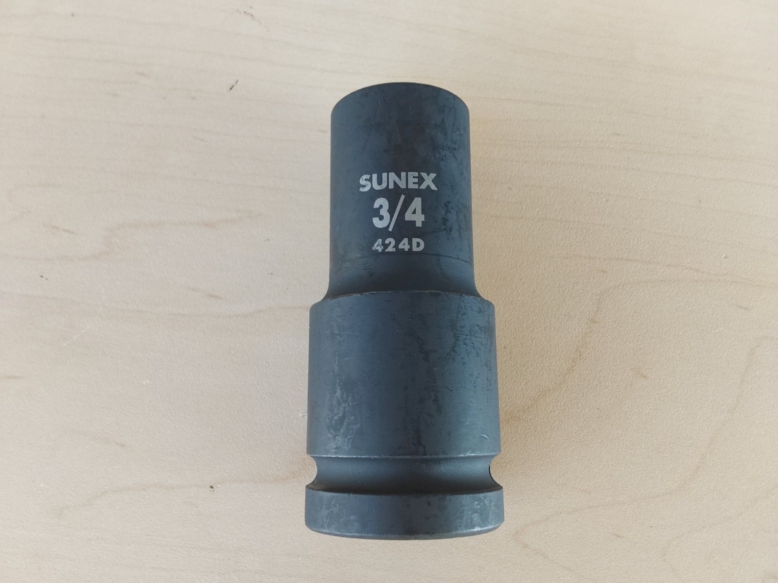 Sunex 3/4″ Drive 3/4” 6 Point Deep Impact Socket 424D – New – Free Shipping