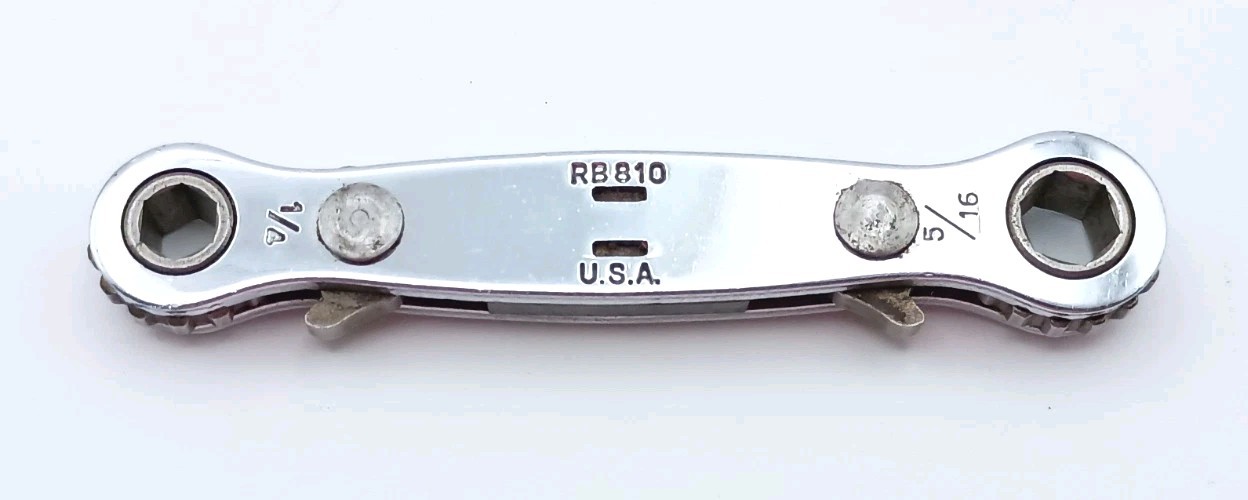 S-K Tools RB810 1/4″ x 5/16″ Ratcheting Box Closed End Wrench 6 Point