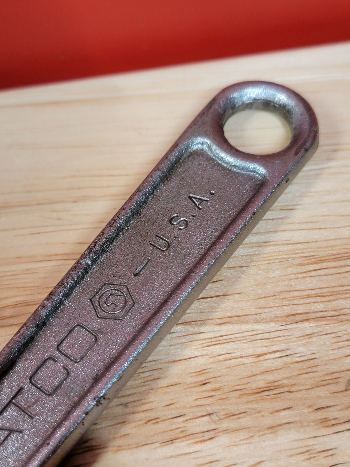 Matco Tools AJ8W 8″ Adjustable Wrench Made In USA