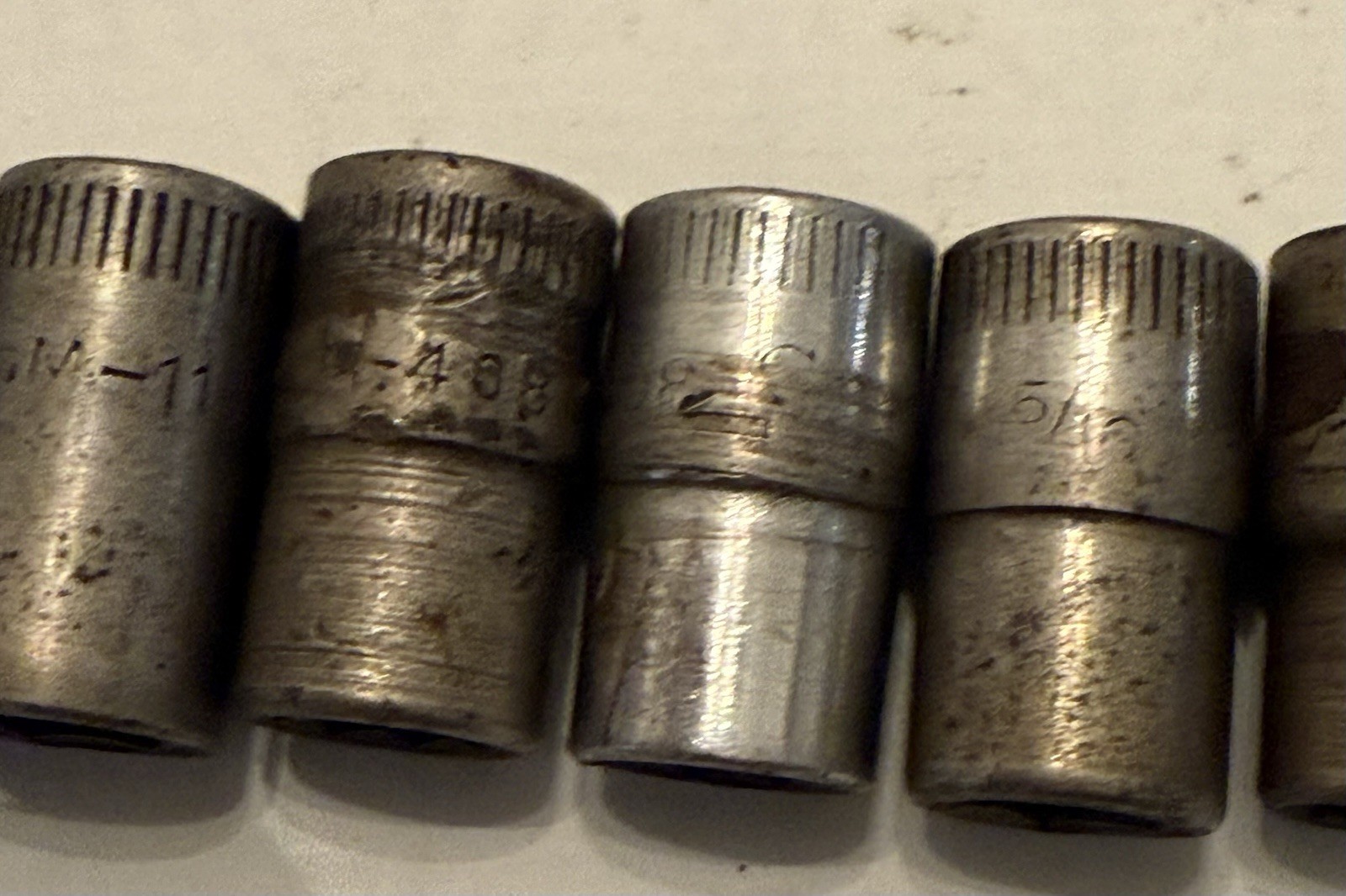 Snap On 1929/1931/1935…Antique Socket Set One Of A Kind!! See All Photos