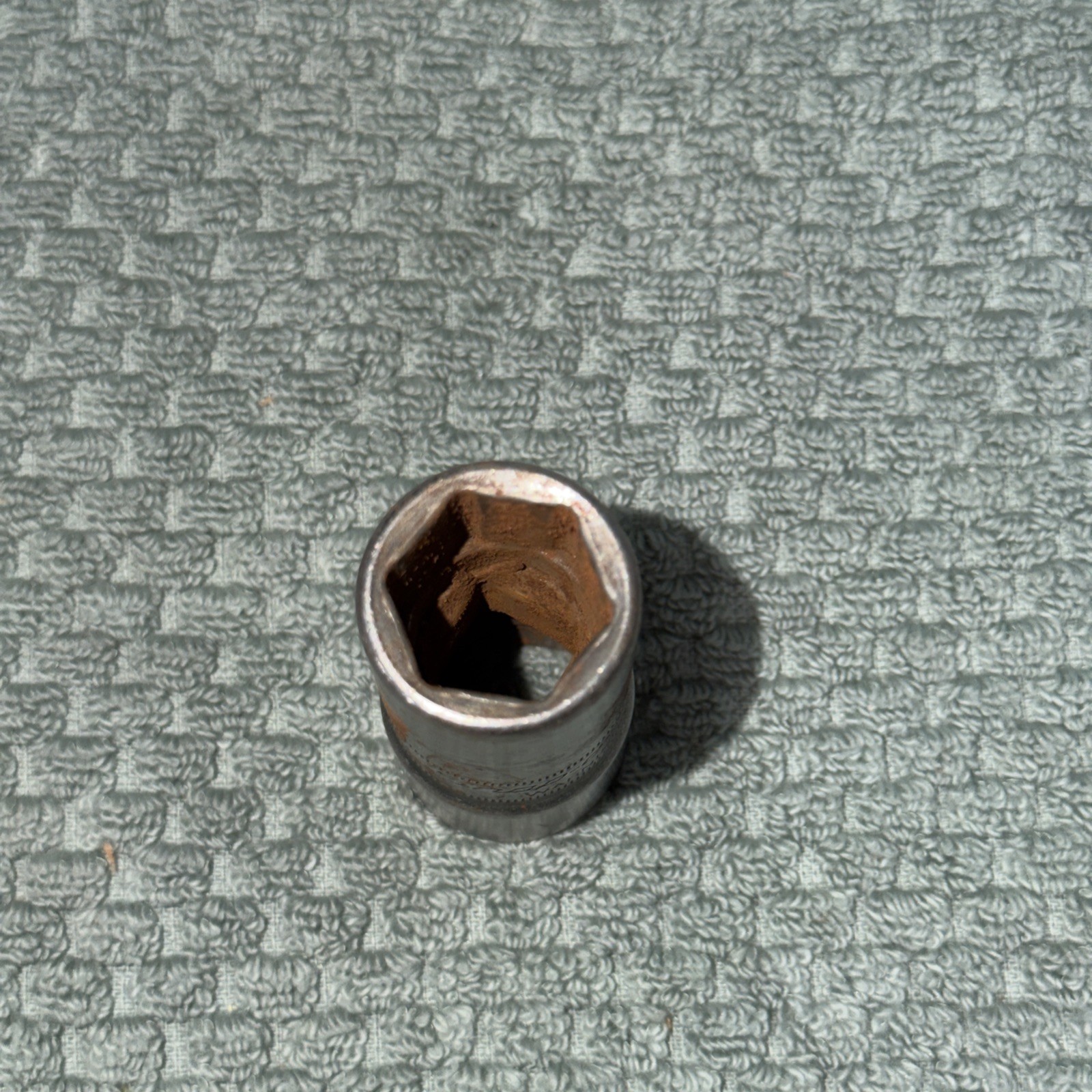 SNAP ON A98M FLIP IMPACT SOCKET 19MM X 21MM USED GC 1/2″ DRIVE
