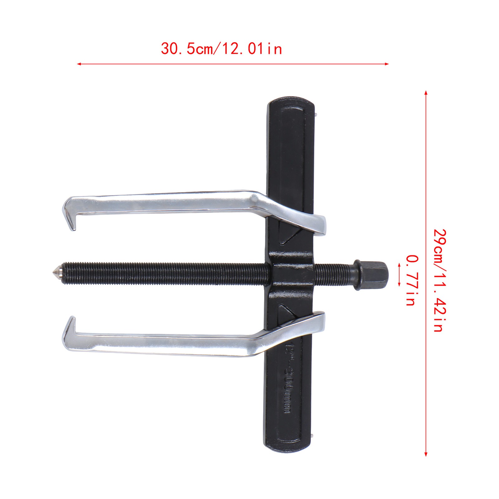LABLT 12 Inches Bearing Puller 2-Jaw Gear Puller Puller Gears Removal Tool