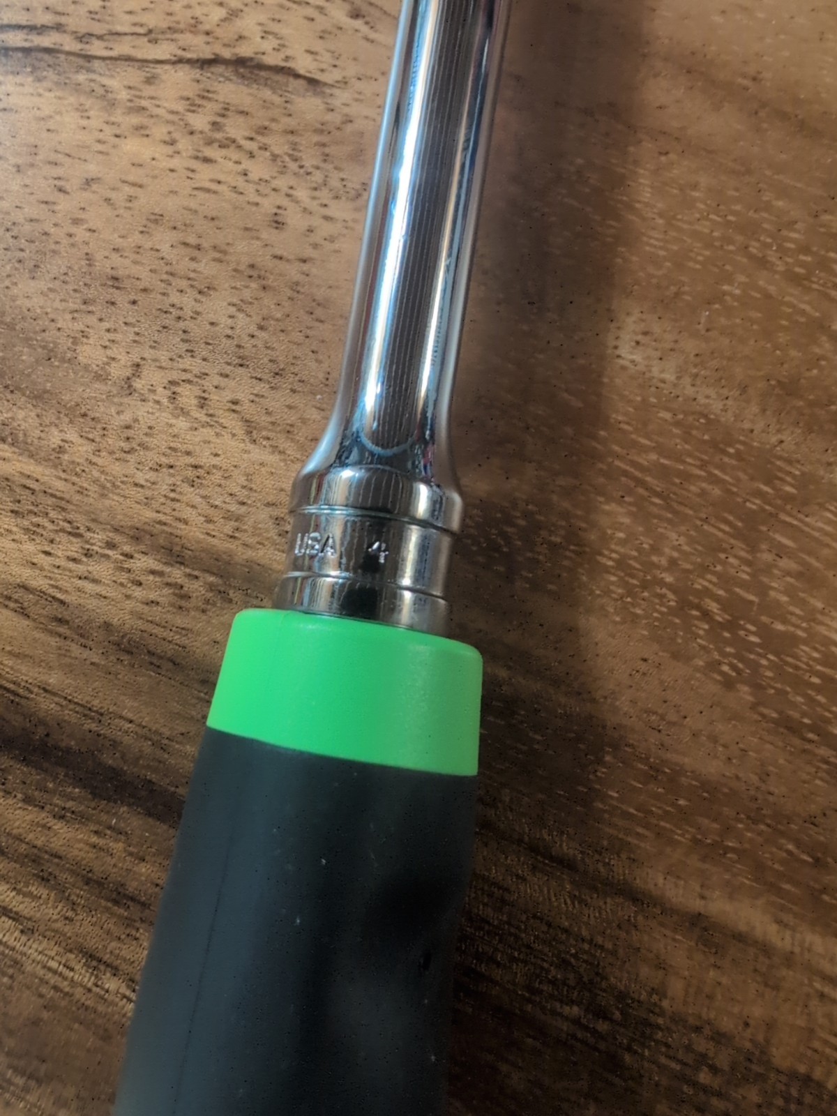 *NEW* Snap On Tools FHL100 3/8″ 100 Tooth GREEN Soft Grip Ratchet