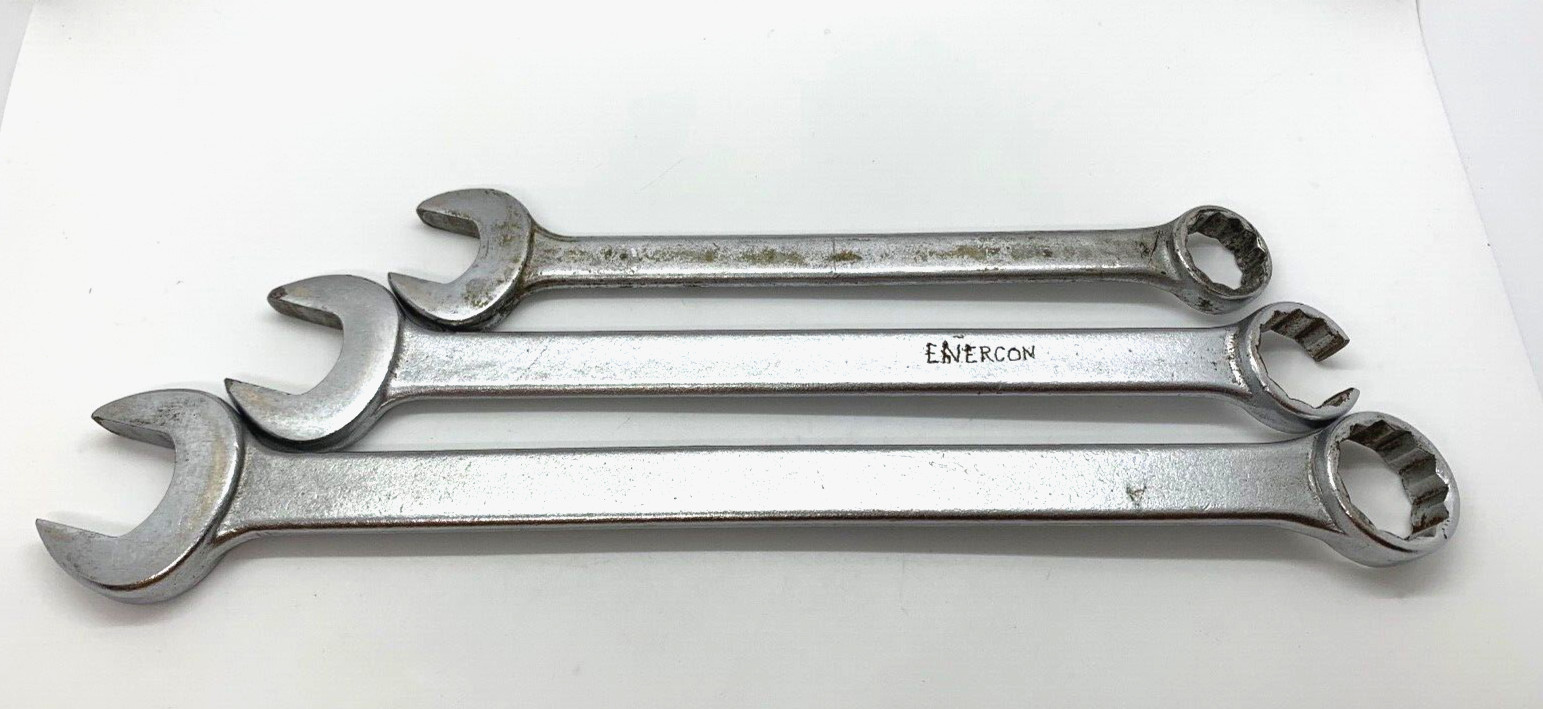 VTG Thorsen Tools SAE 3/4″ 7/8″ 1″ Wrench Set Combination Lot 12-PT Long Shaft