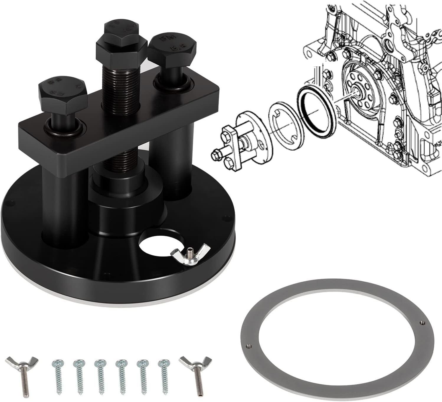 W541589023300 Detroit DD13 DD15 Front Crankshaft Seal Remover/Installer Tool