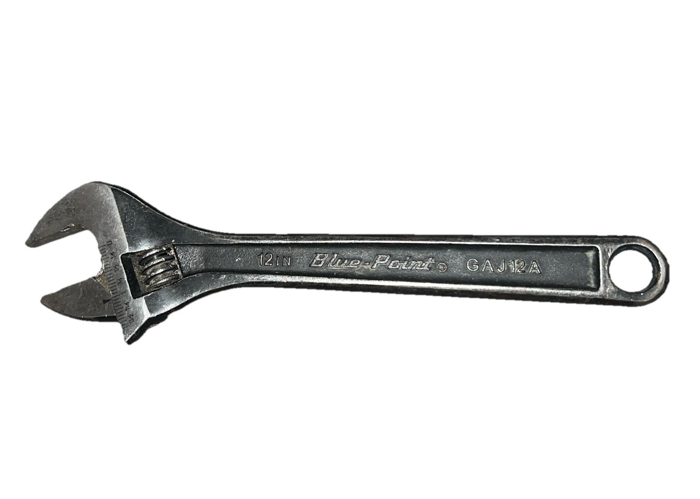 Blue-Point 12” 300mm Adjustable Wrench #GAJ12A, Works Great, Made USA