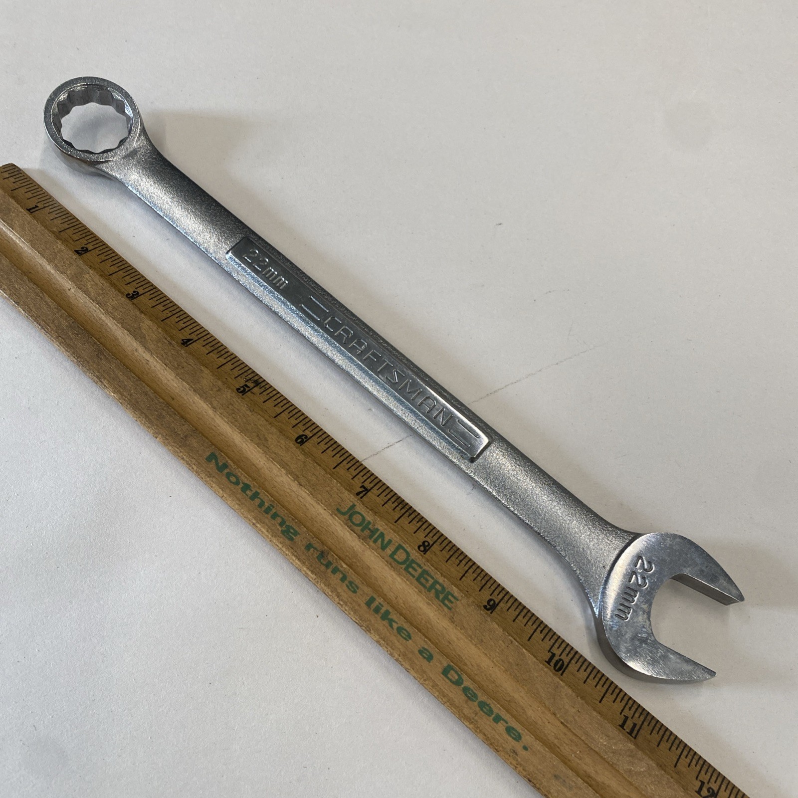 Craftsman USA 42922 V^- Series 22 mm Combination Wrench New Old Stock! M0905