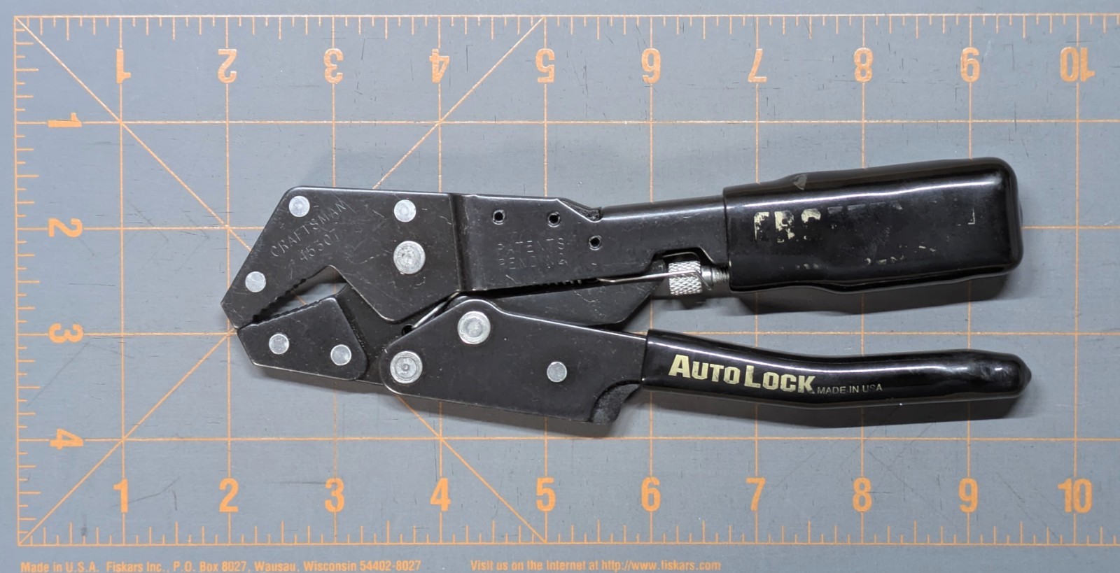 Craftsman Professional 45309+45307 Auto Lock Pliers + Clench Wrench + Robo Grip