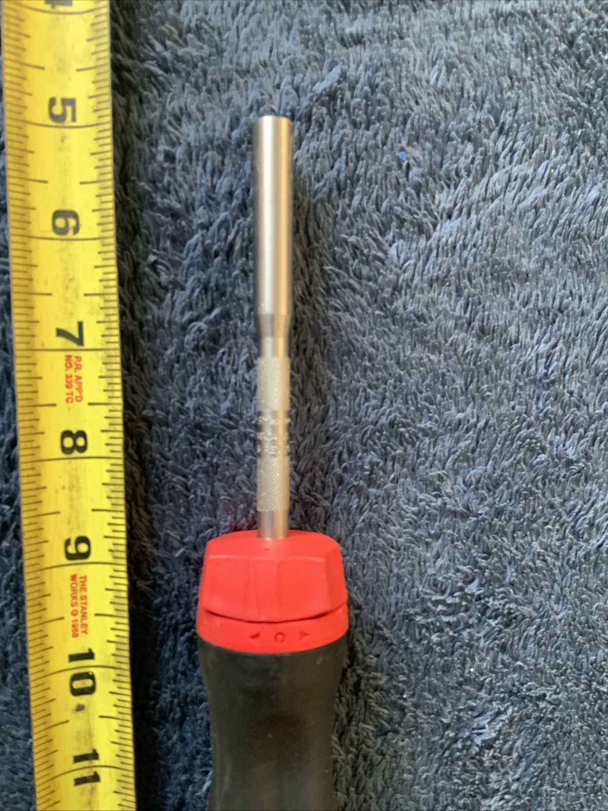 Snap On Ratcheting Screwdriver, Red, Sgdmrc4a…red…used Once….