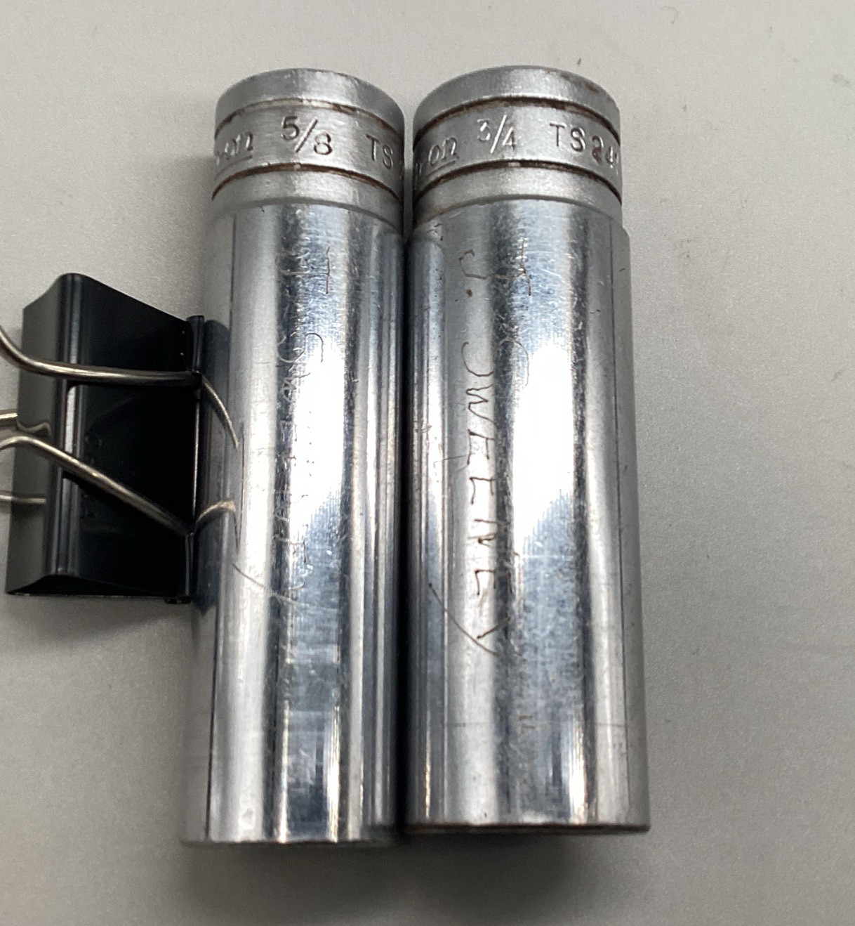 Snap On TS201 1/2” Dr 6Pt SAE 5/8” Flank Dr Deep Chrome Socket USA And Ts241