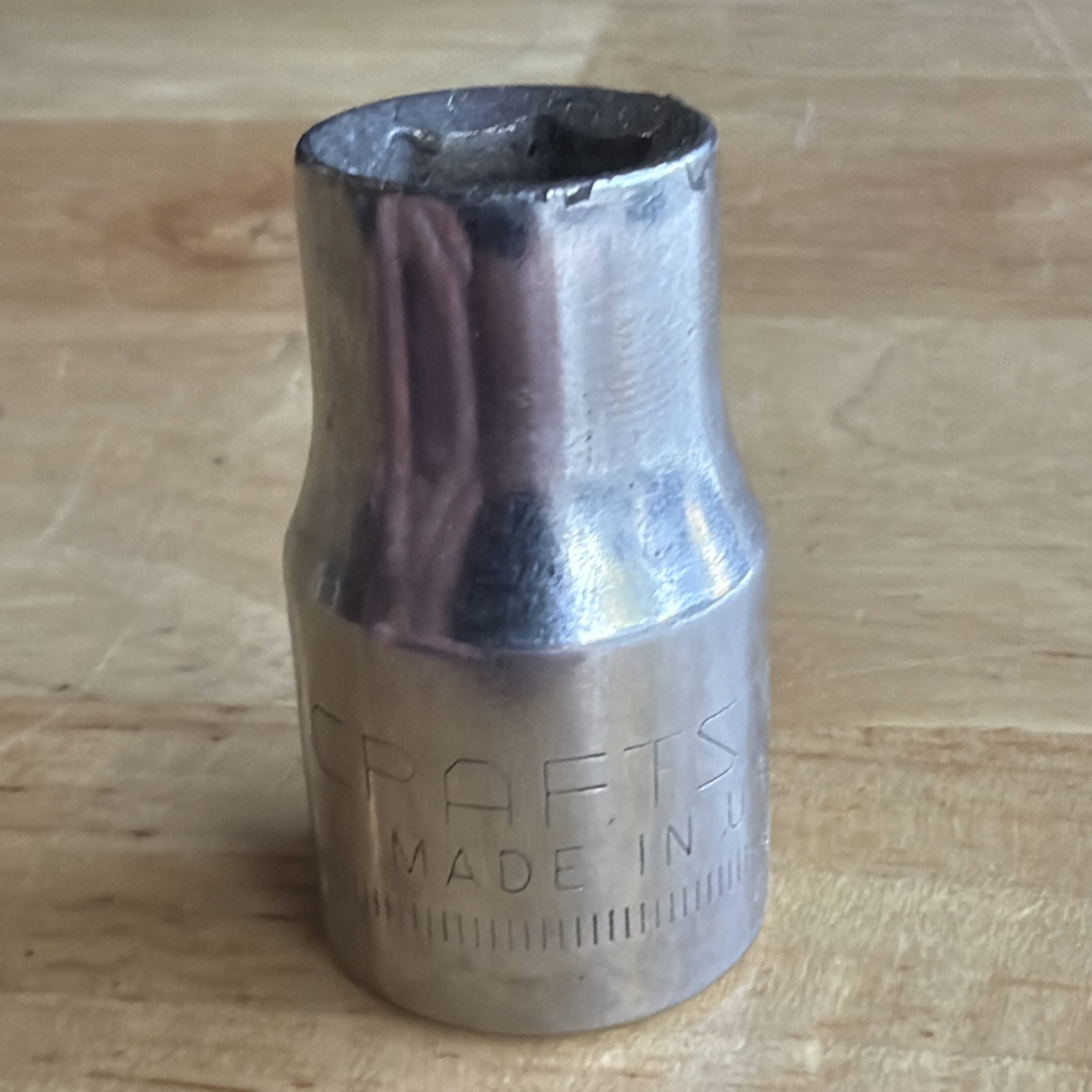 Craftsman 11mm Shallow Socket 1/2″ Drive 6 Point G Series 44253 Made in USA