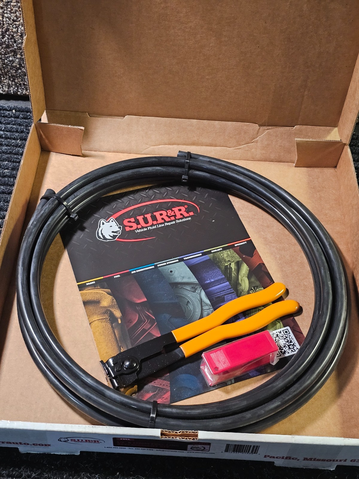 S.U.R & R KP1212 Diesel 1/2″ & 12Mm Fuel Line with with Quick-Connect fittings