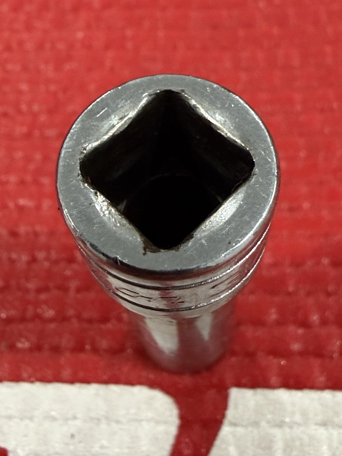 Snap On Tools 3/8” Drive 12 Point 3/8” SAE Deep Socket SF121, USA Made