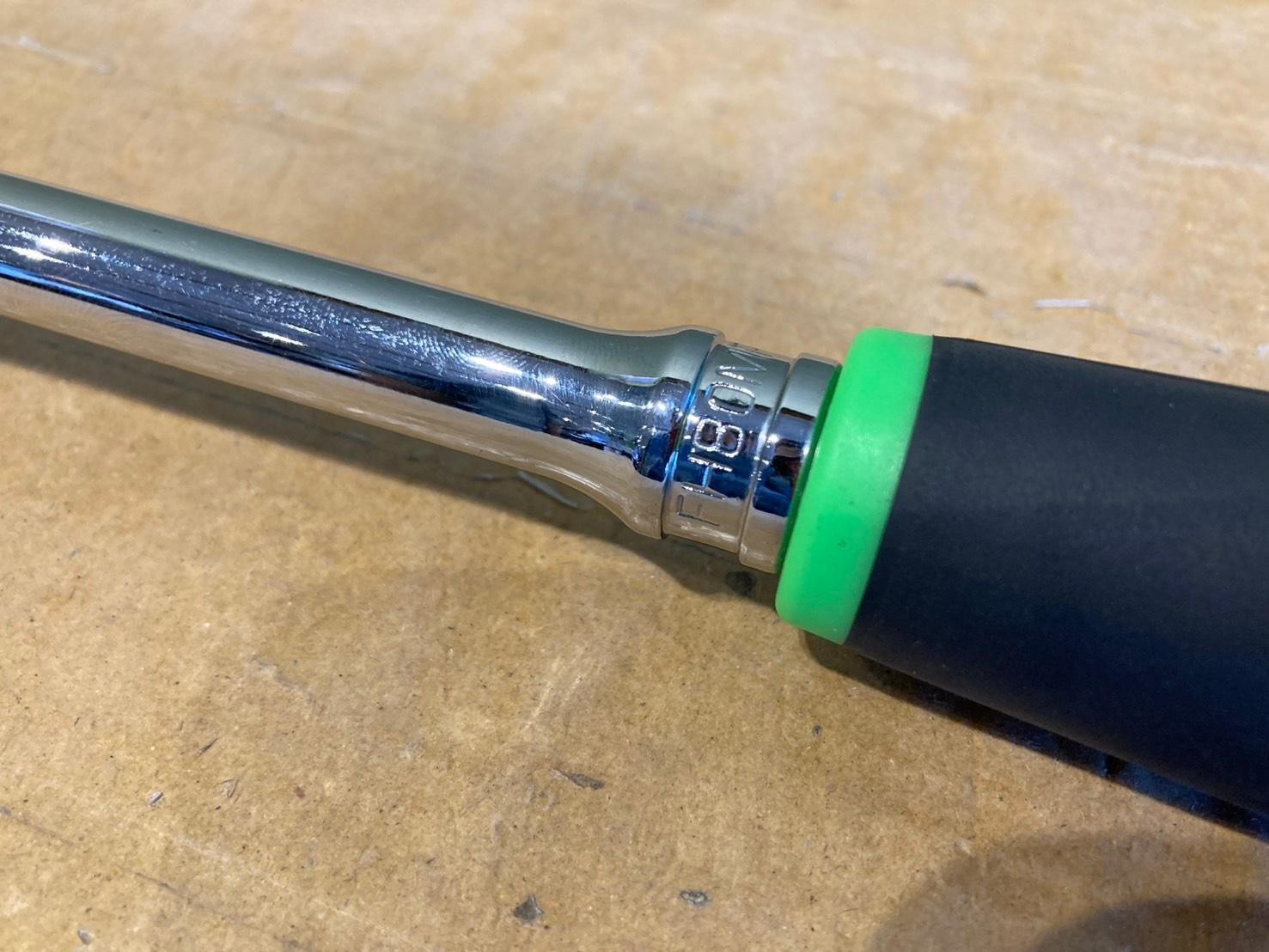 Snap-on Tools 3/8″ Drive Green Soft Grip Multi Position Ratchet FH80MPG