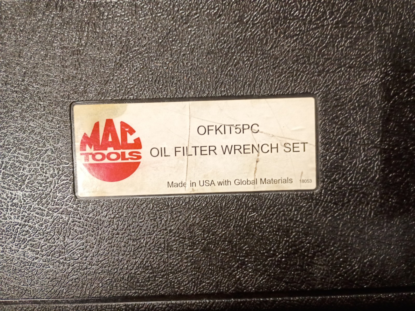 Mac Tools 5 PC Oil Filter Socket Set OFKIT5PC