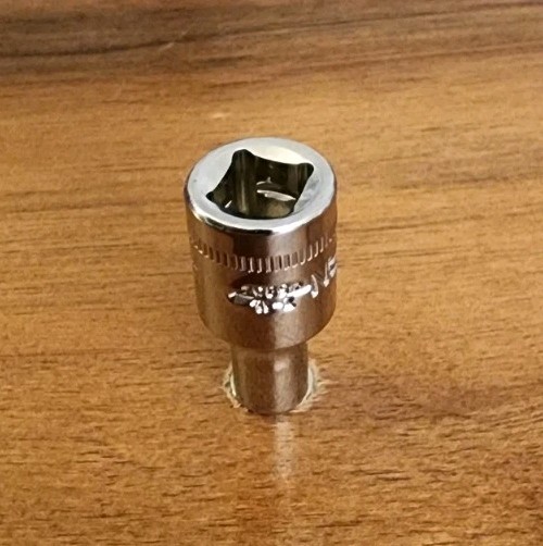 Craftsman 5mm Socket 6 Point 1/4″ Drive Z-AL 45909 Easy Read (Etched & Stamped)