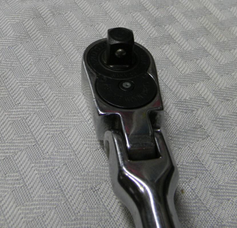 SNAP-ON 3/8″ DRIVE 11″ LONG FLEX HEAD STANDARD HANDLE RATCHET #F731