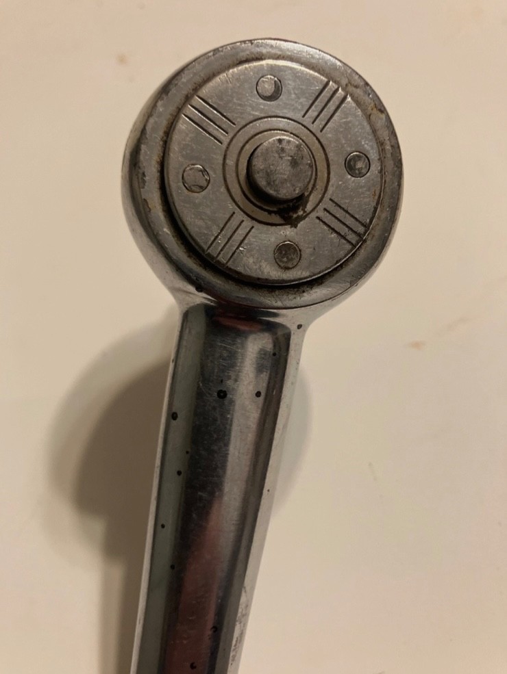 1940 Blackhawk 49997, 1/2» Drive, Free Wheeling Push Button Ratchet, USA
