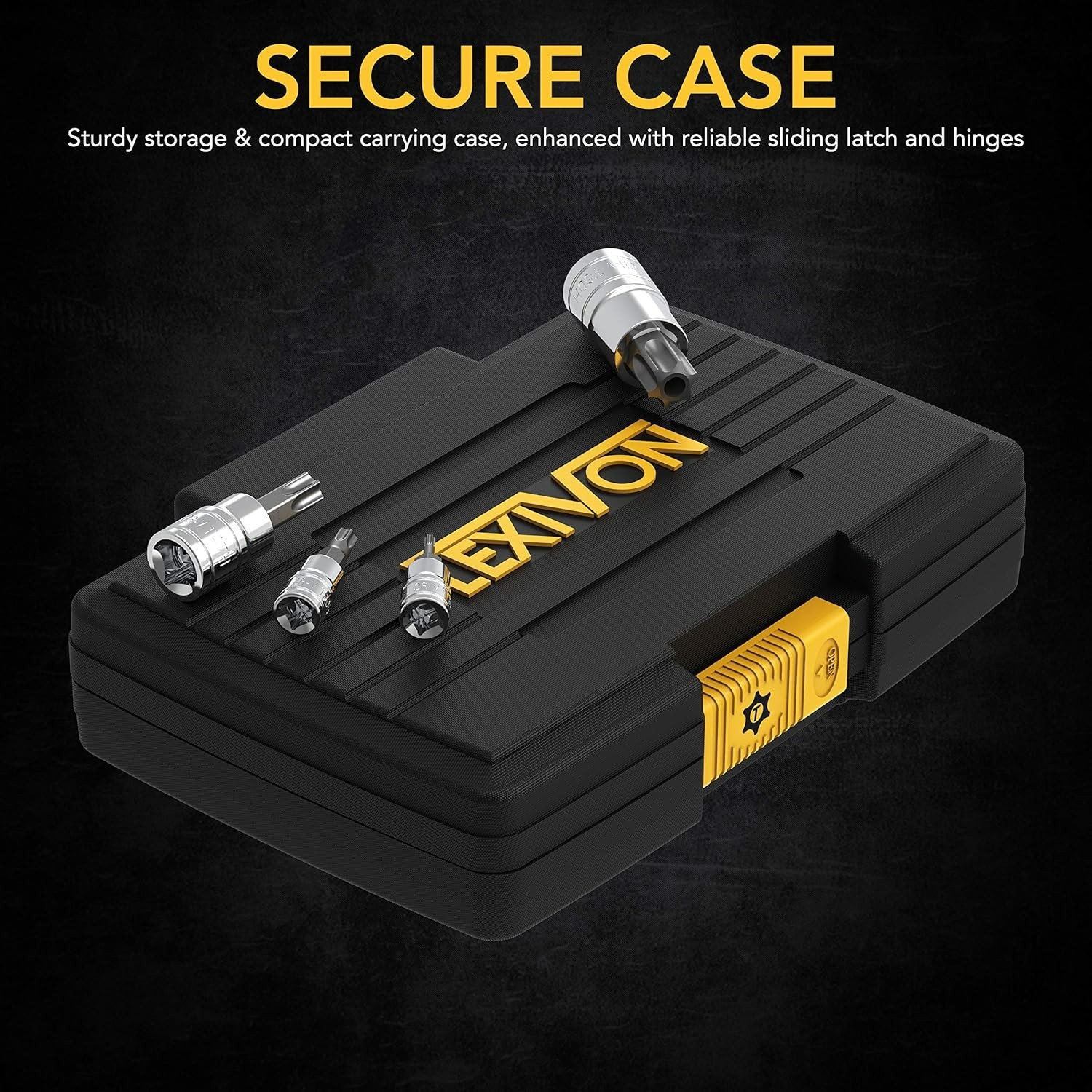 Ultimate Tamper Proof Torx Bit Socket Set – 13-Pieces with Enhanced Storage Case
