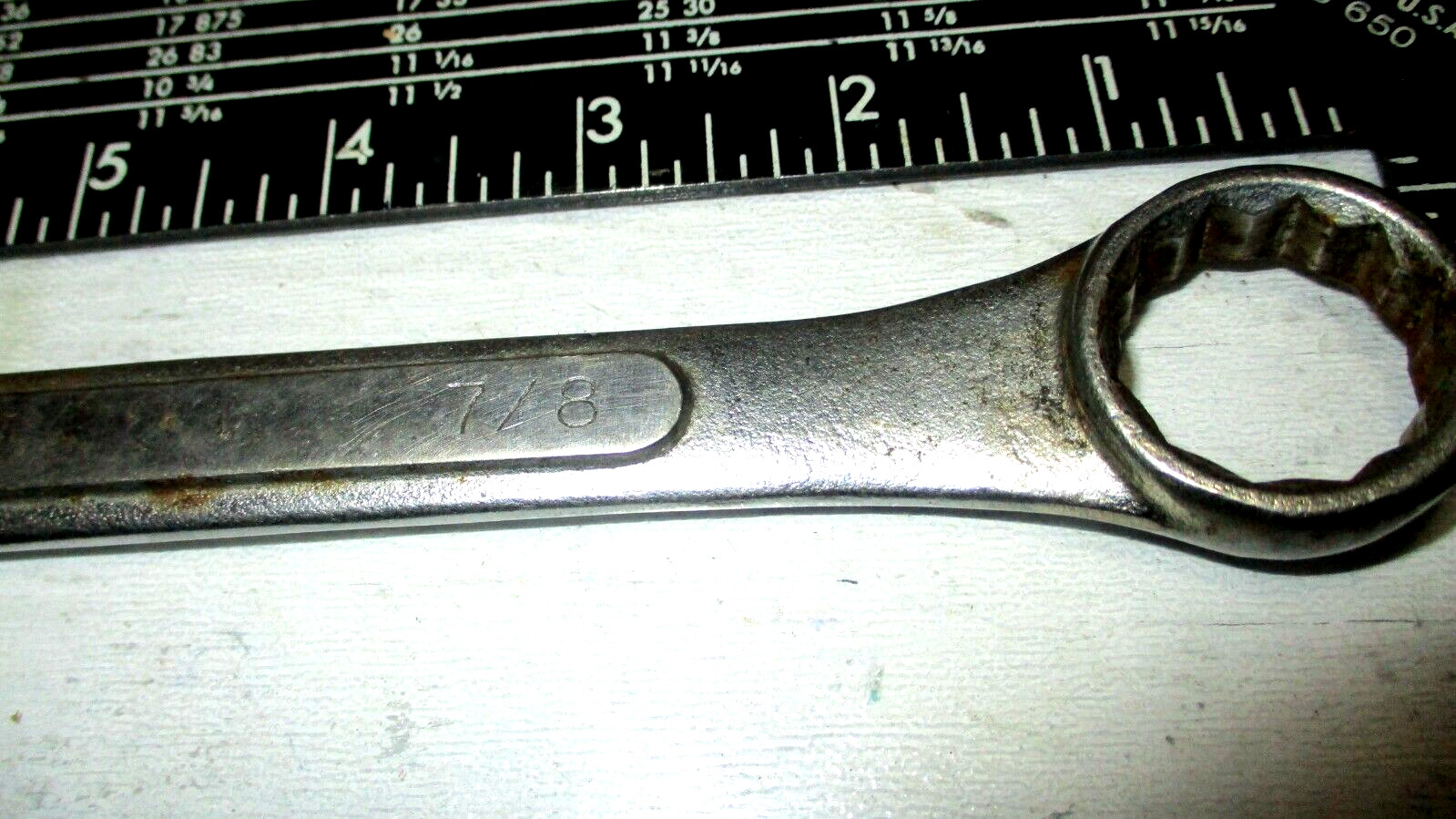 Vintage Kincrome Combination Wrench 7/8″ See Pictures For Details.