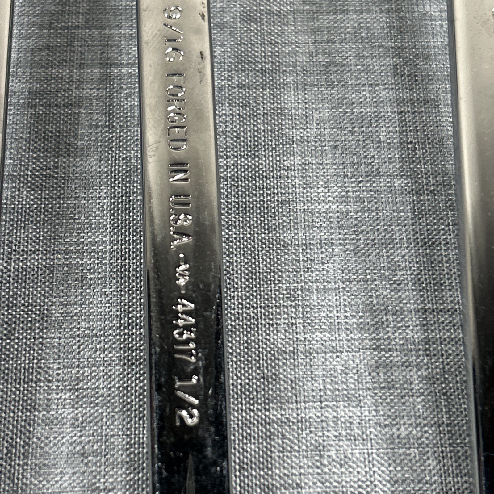 Craftsman USA 5pc SAE 44349 VA Professional Polished Deep Offset Box Wrench Set