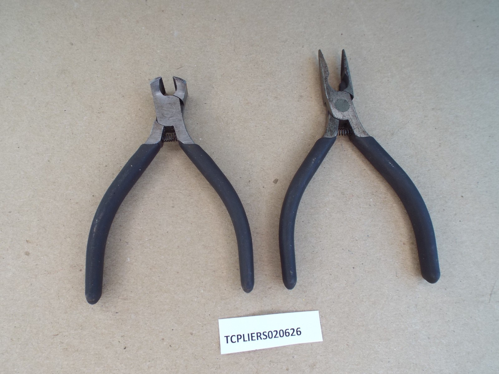 VTG Rare Craftsman Mini Nippers #45175 & Needle Nose Pliers #45173 France (Read)