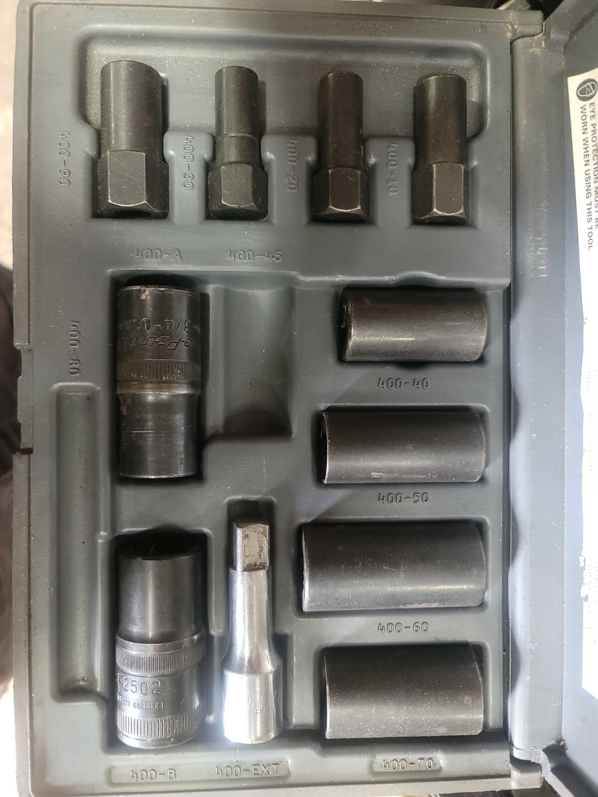 Blue point by Snap-on Tools 13 piece wheel lock remover set See pictures! USA!
