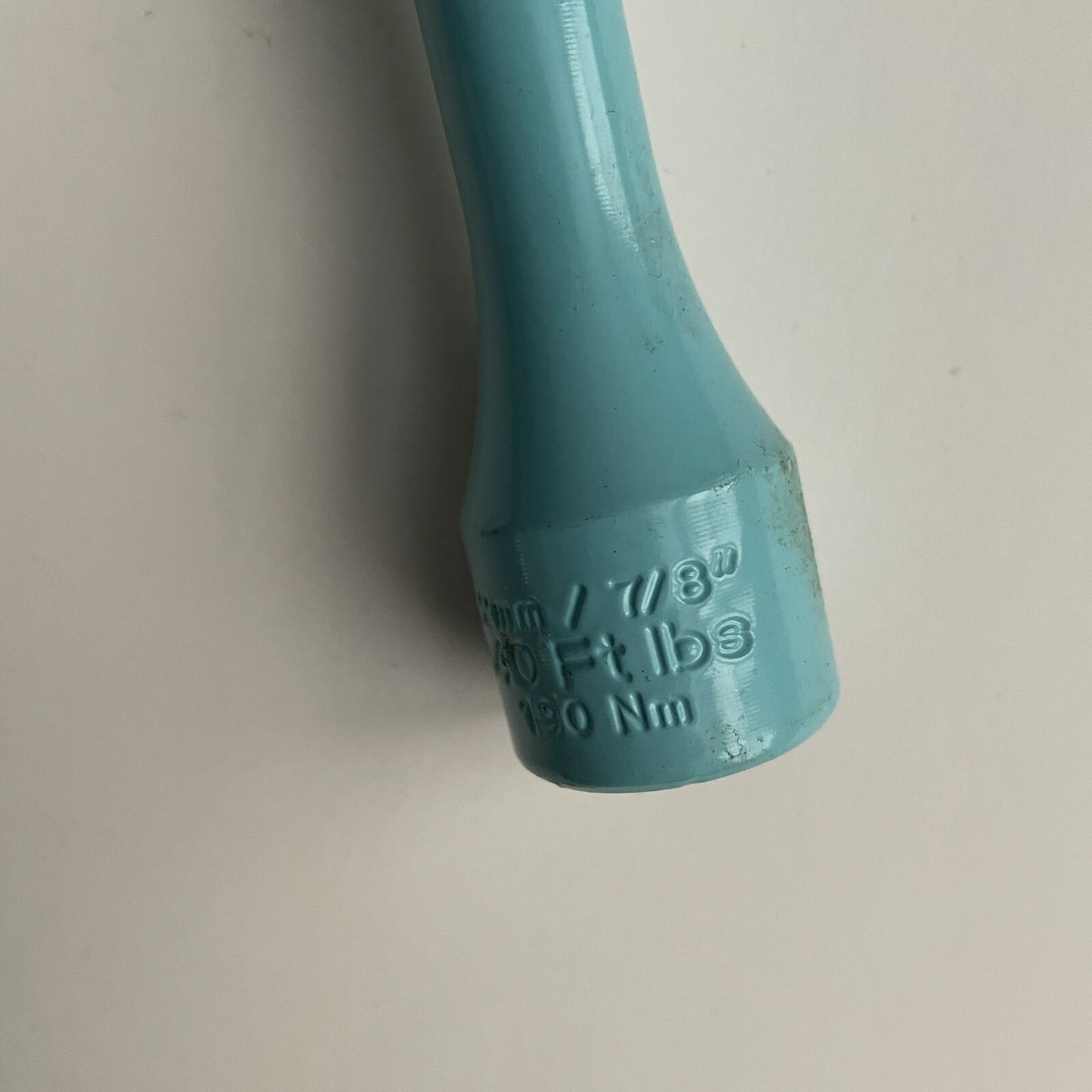 SUNEX 22214M – 1/2-Inch Drive, 22mm, 7/8-Inch, Extended Socket, Turquoise