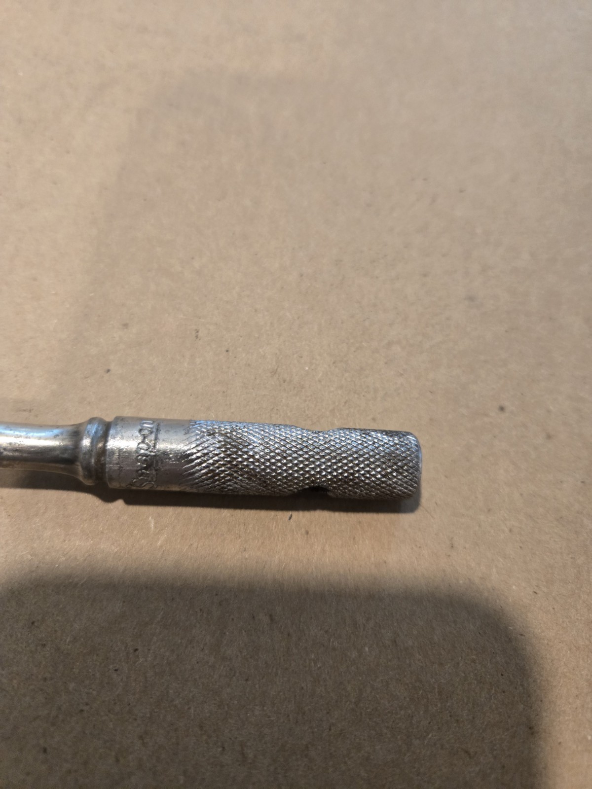 Snap On Vintage 1/4″ Drive 6″ Long Chrome Breaker Bar USA READ AD TM-10-D