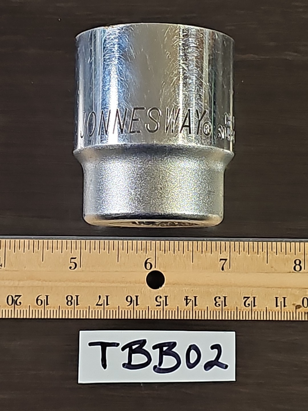 Jonnesway Tools S04H6438 3/4″ Drive 1-1/2” Shallow Well Socket 12 Point CR-V