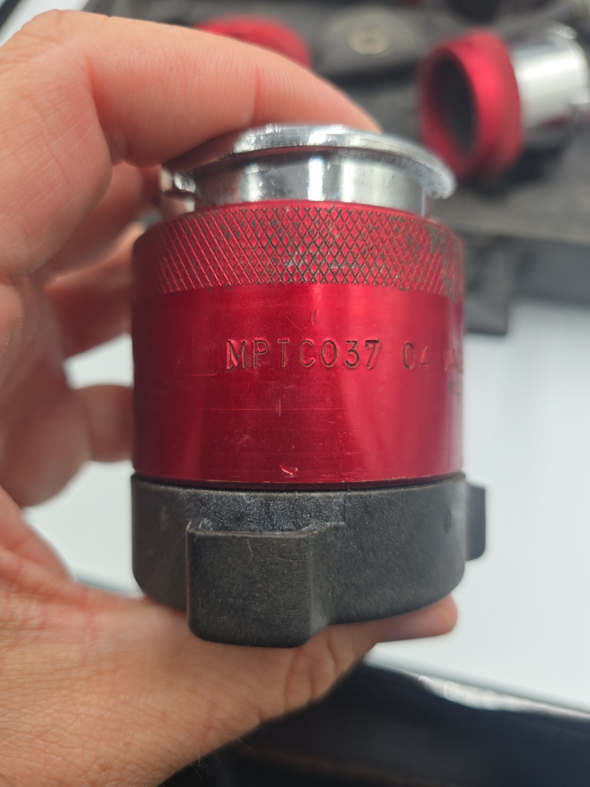 Matco Tools Radiator Pressure Tester RPT101 W/ Adapters For Large Trucks & Case