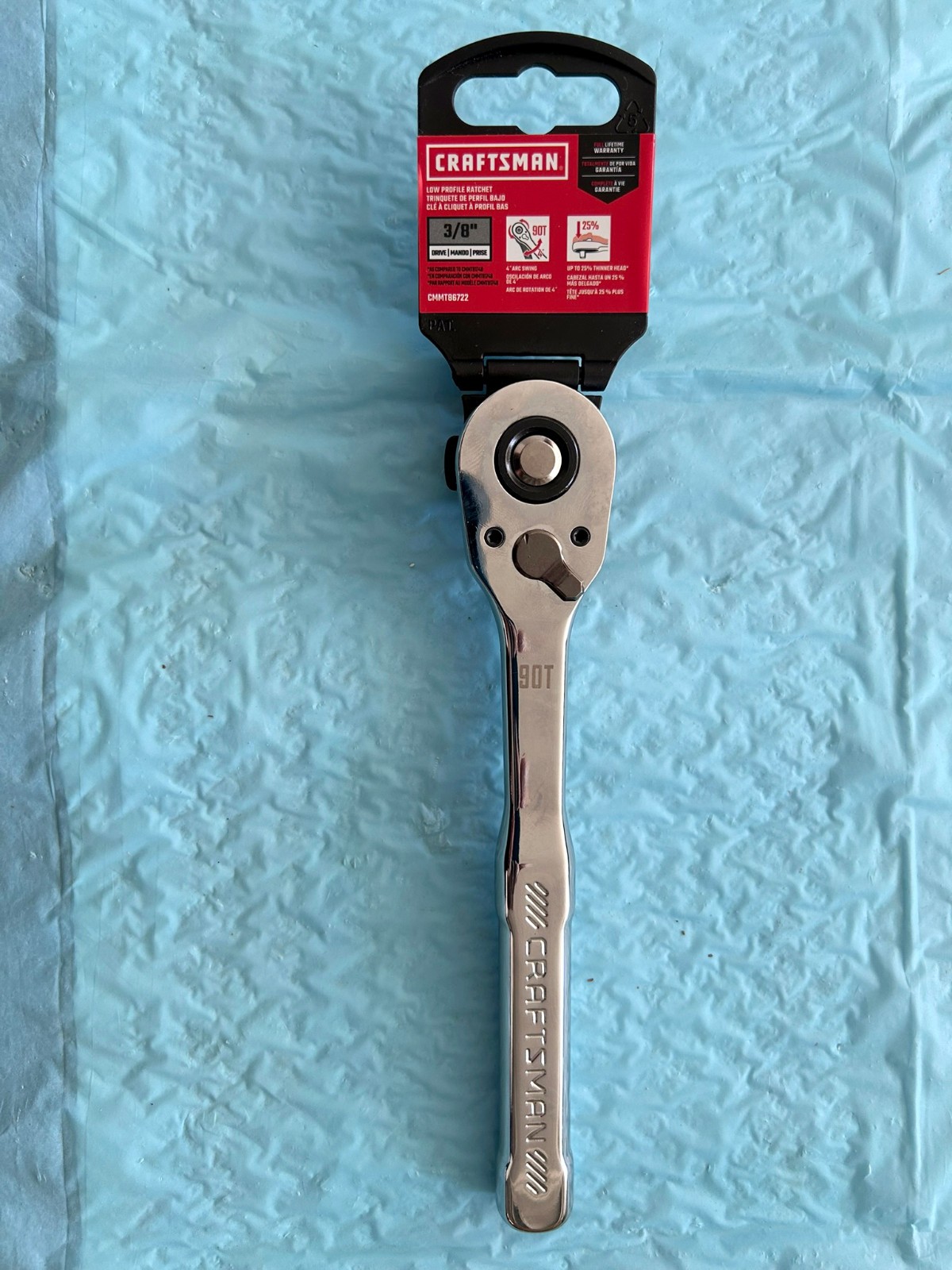 Craftsman Tools 3/8″ Drive Ratchet CMMT86722 LOWES LIFETIME WARRANTY Brand New