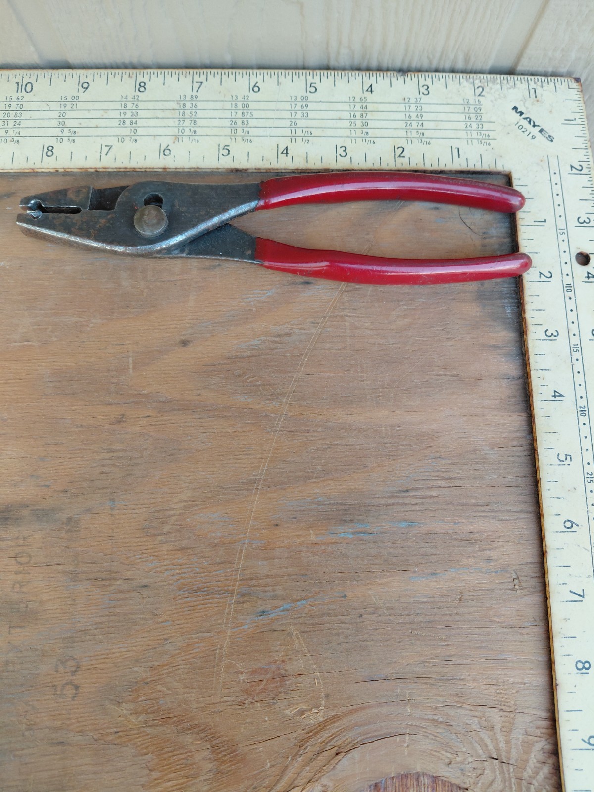 Snap-On Tools USA HCP48BP 8″ Large Hose Clamp Slip Joint Pliers Red Grip