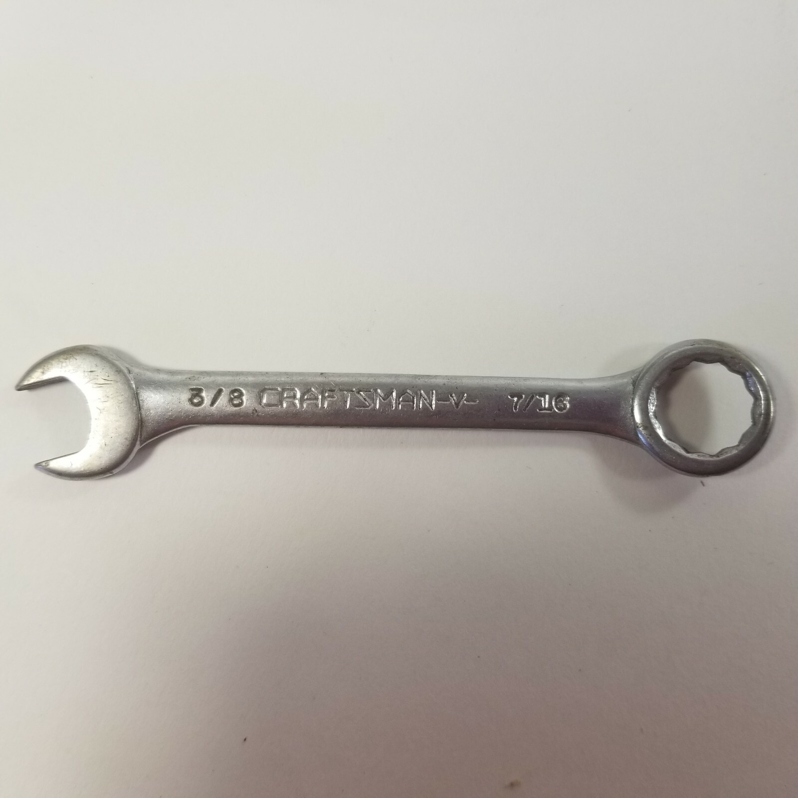 Craftsman 3/8″ x 7/16″ 12 Point Midget Ignition Combination Wrench -V- Series