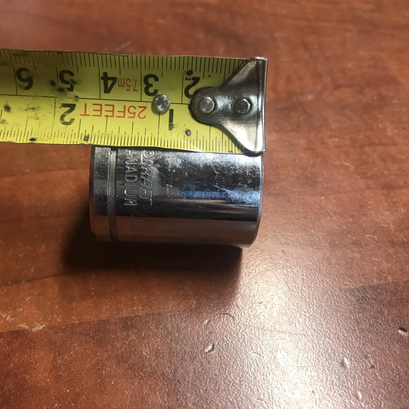 Use True-Craft 1″ Jumbo Socket 1/2″ Drive 12pt. # 41232 Japan Chrome Vanadium