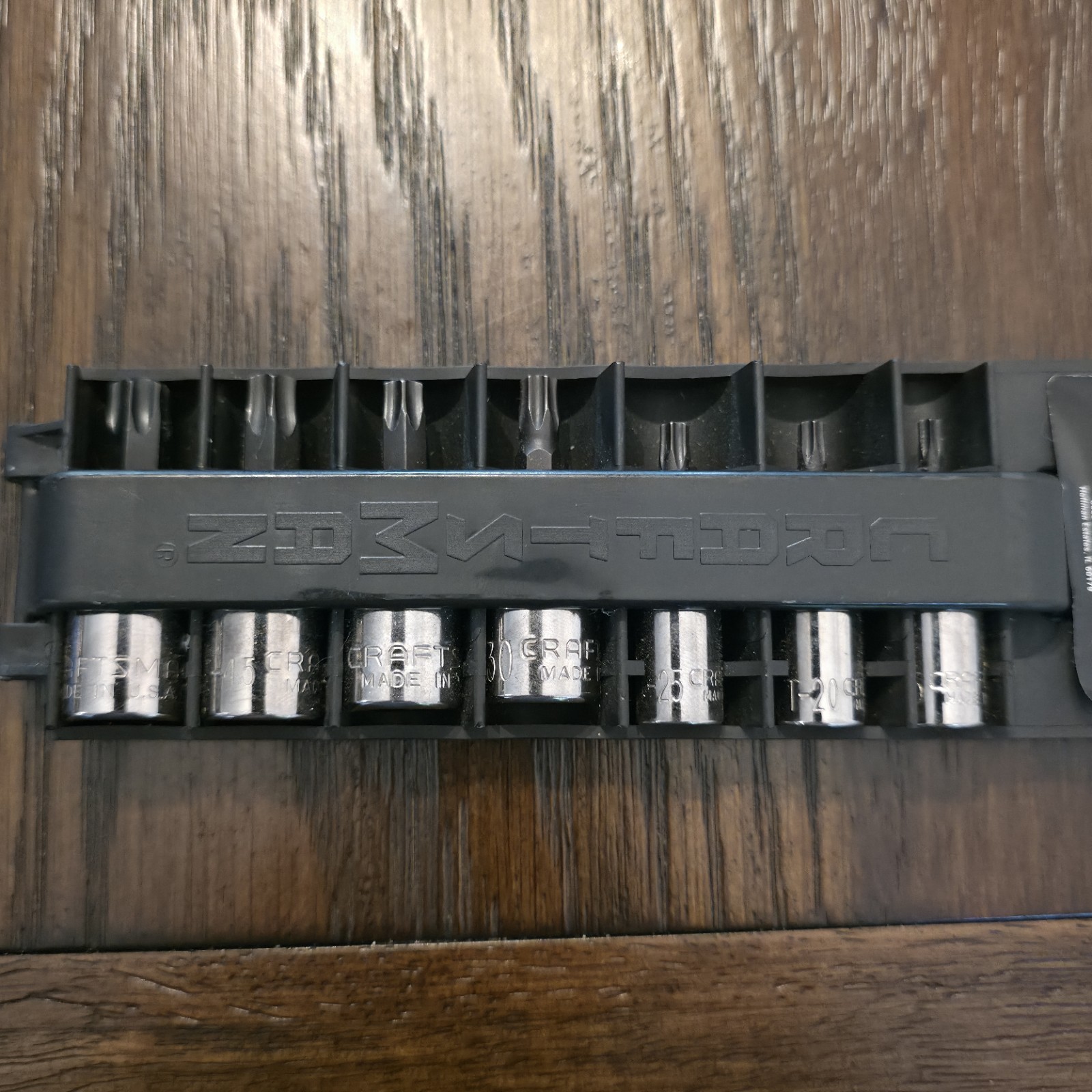 Craftsman 934449 Torx Bit Socket Set 7pc 1/4″ -3/8″ Drive T15-T50 GK Made USA
