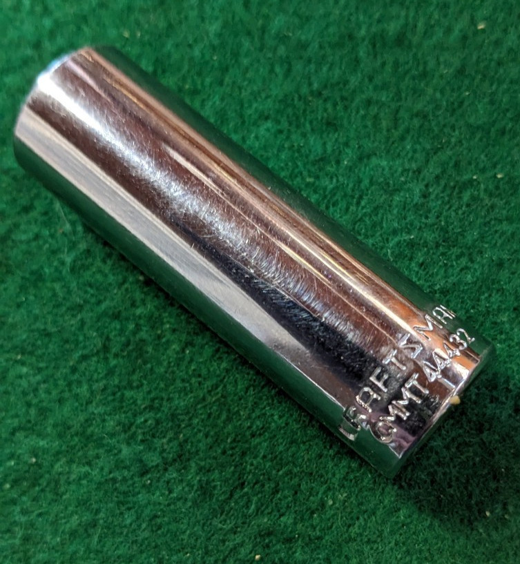 Craftsman 15mm Deep Socket 3/8″ Drive 6 Point 44432 USA