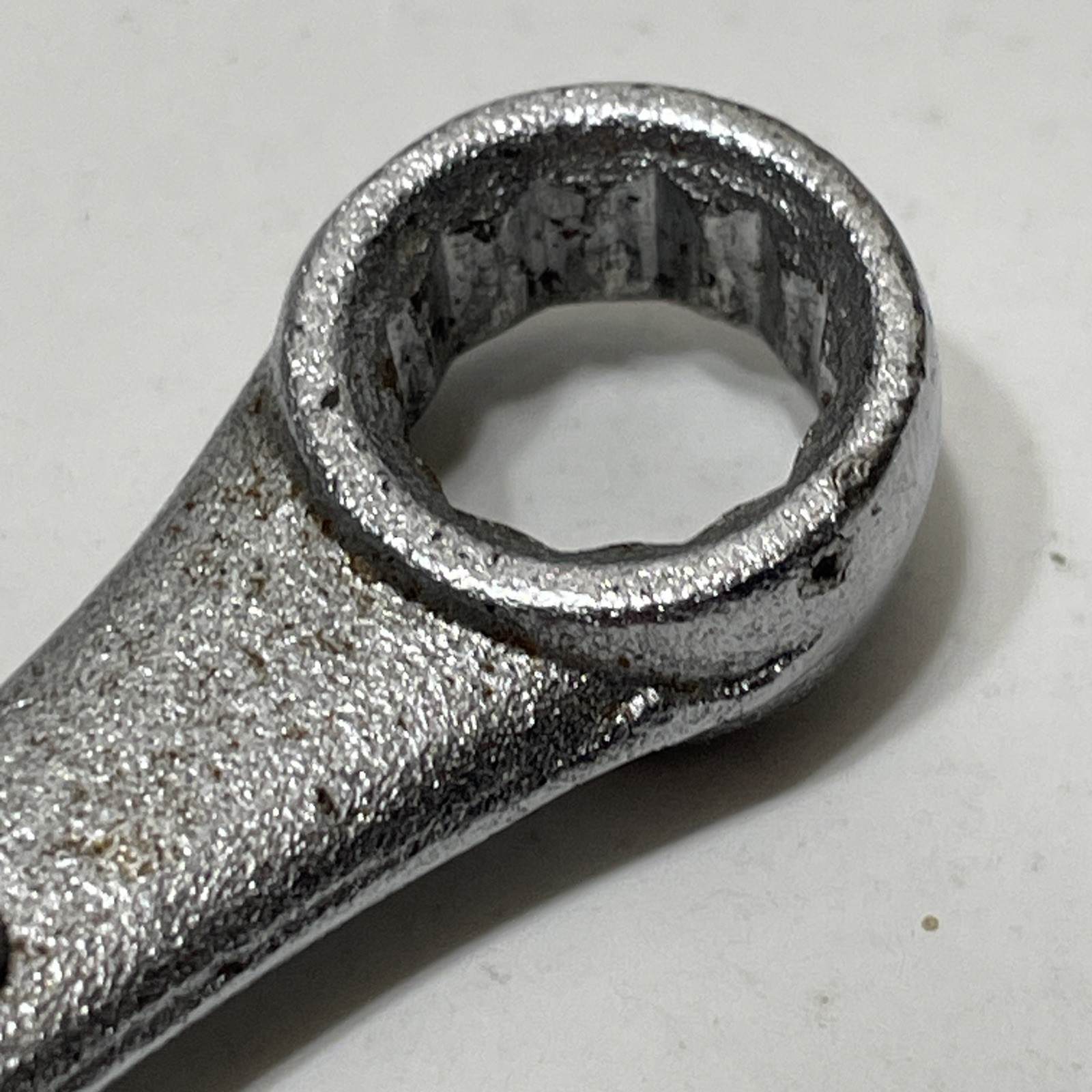 S-K Lectrolite C-12 3/8″ Combination Wrench Raised Panel 12 Point Vintage USA