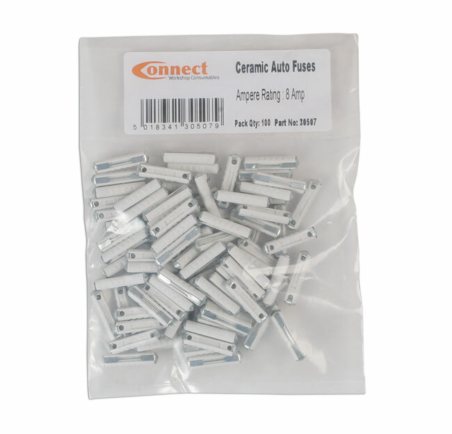 Connect 30507 Continental Auto Fuse – 8Amp Pk 100
