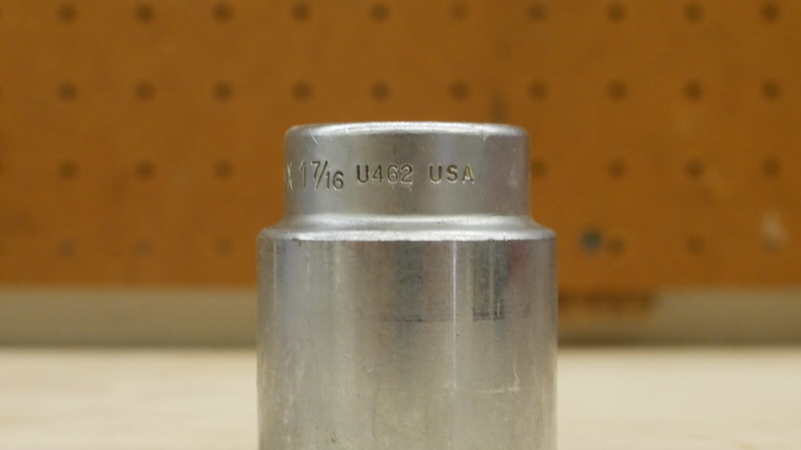 Par-X Tools # U462 ,3/4″ Drive 1-7/16″ 12 Point Shallow Well Chrome Socket USA.