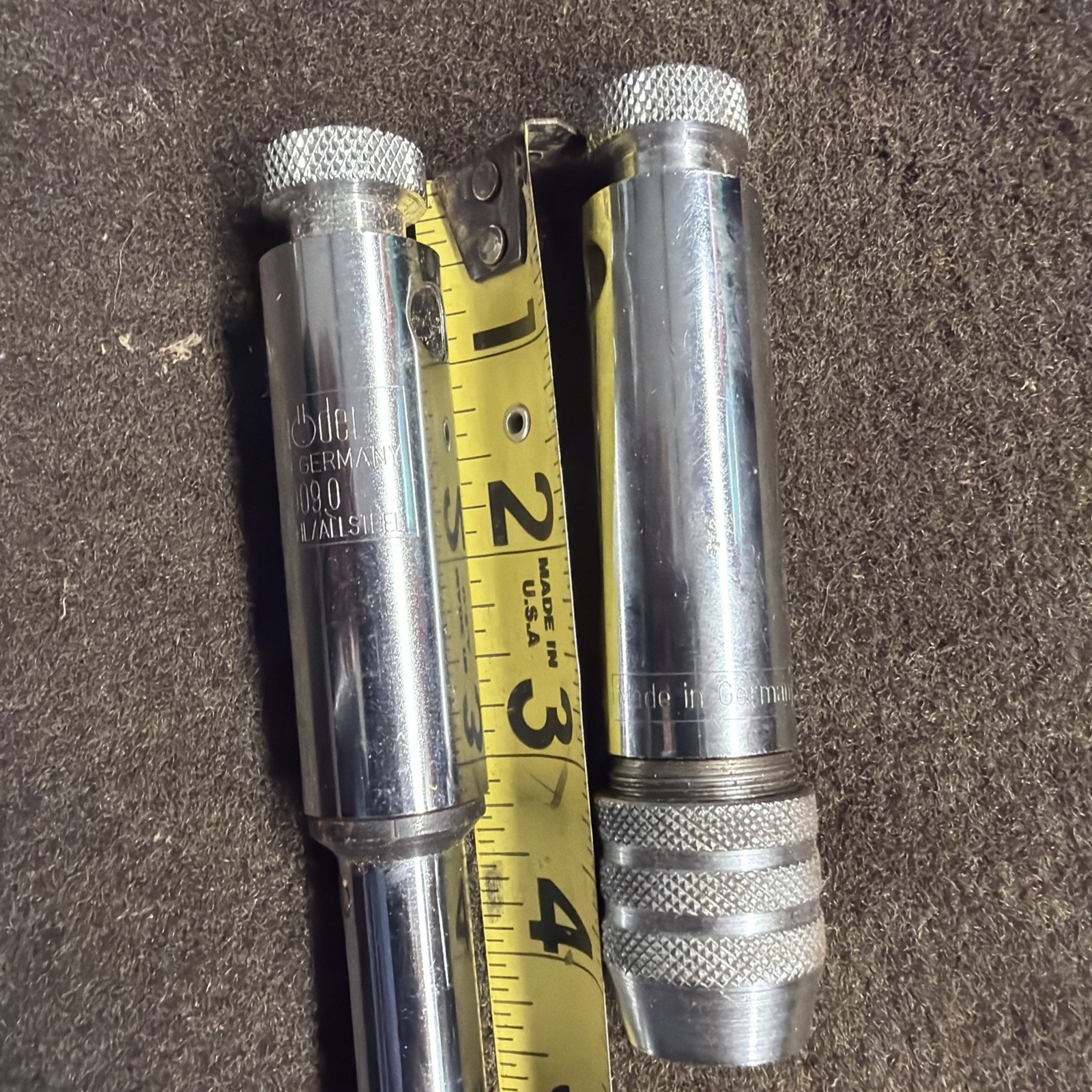 Schroder Ratcheting Tap Handle Wrench 1/4″ to 1/2″ Cap 2 Pieces High Quality