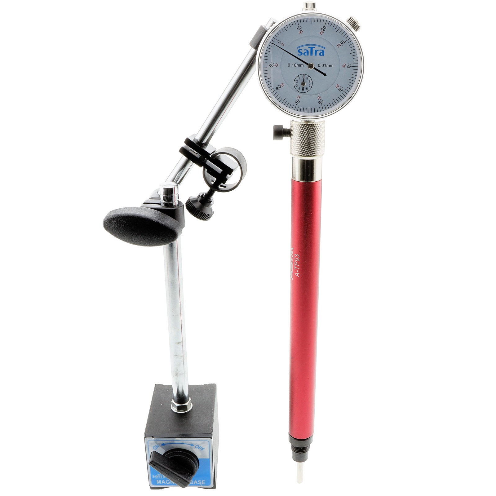 Magnetic Base Measuring Stand + Dial Indicator Holder OT Finder Magnetic Tripod Car Measuring Tool