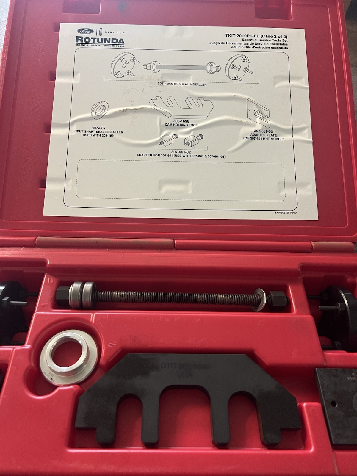 Ford Rotunda TKIT-2019P1-FL 2.0 Diesel Tools Both Cases Plus more EXTRA Read