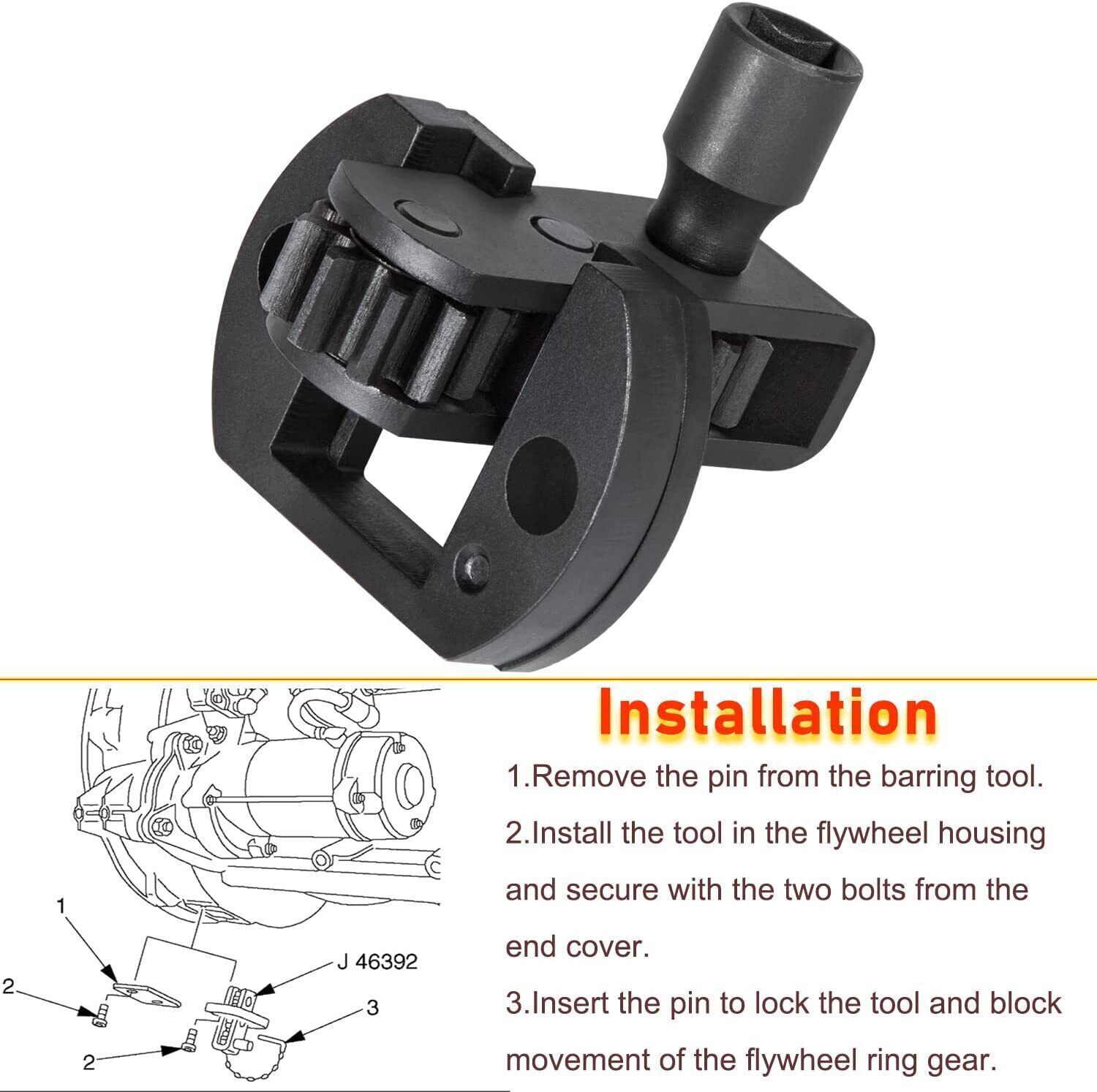 W470589046300 Engine Barring Tool for Detroit Diesel DD13 DD15 DD16 J-46392